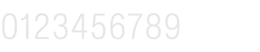 great font for numbers