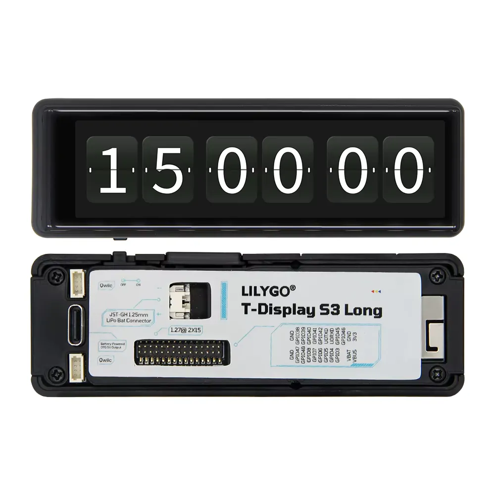 lilygo clock inetrface